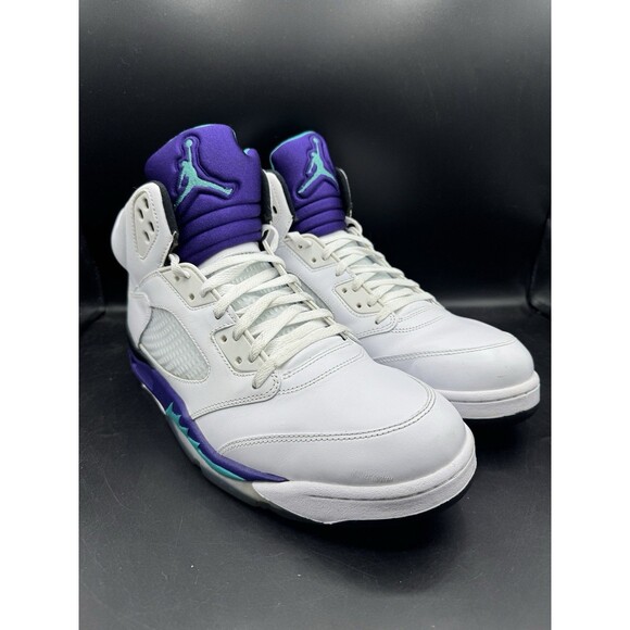 Air Jordan 5 Retro \'Grape\' OG 2013 Men’s Size 14 (136027-108) CLEAN main image 4